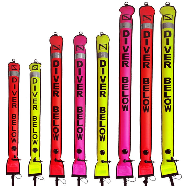 Colorful Inflatable Scuba Diving Signal Marker