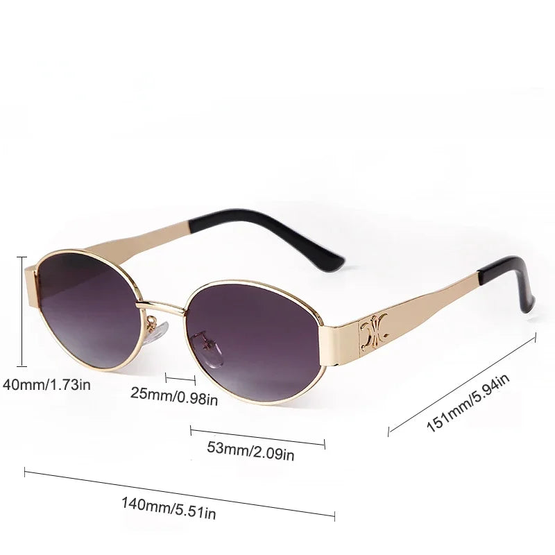 Classic Round Vintage Sunglasses