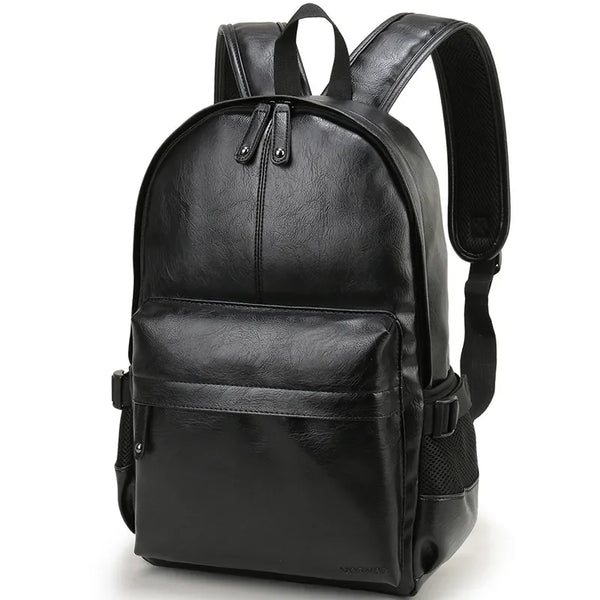 Casual Leather Backpack