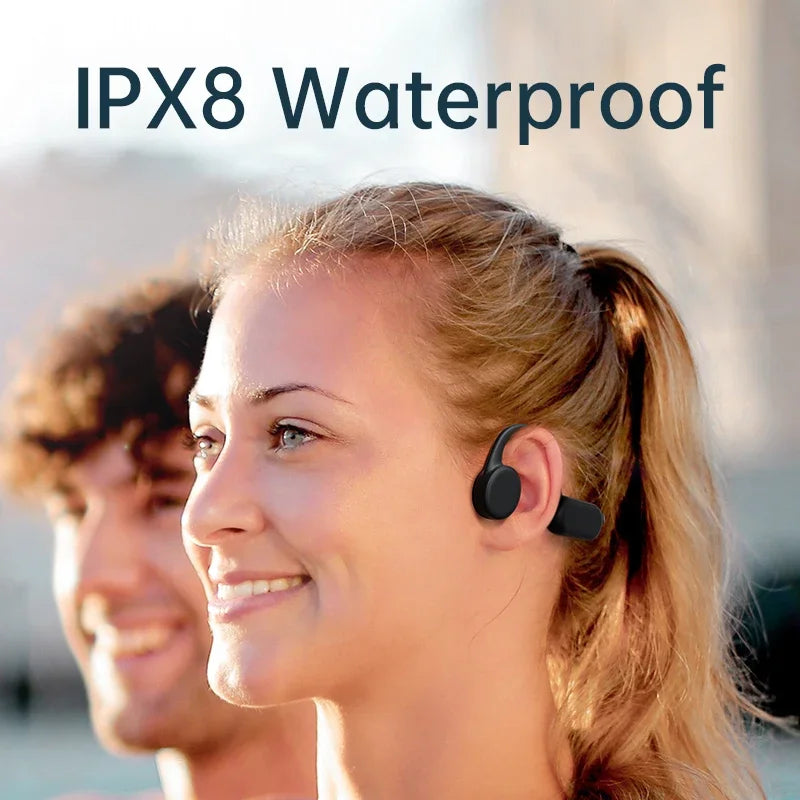 IPX8 Waterproof Bone Conduction Headphone