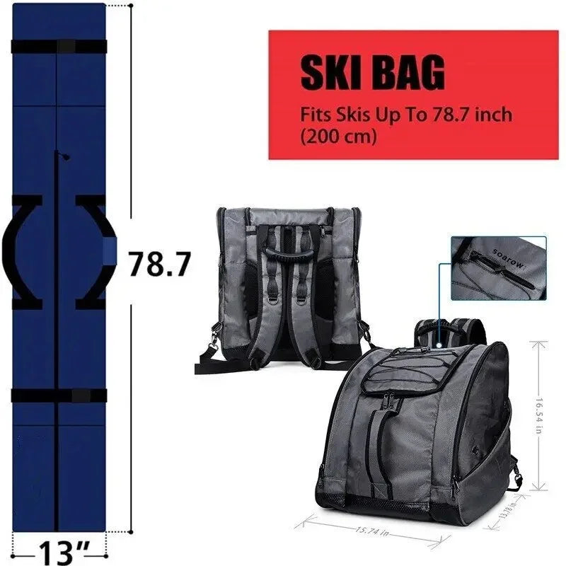 Ski and Snowboard Boots Bag