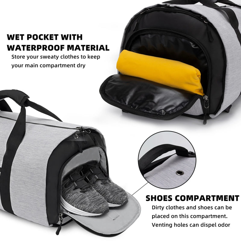 Multifunction Large Capacity Classy Duffle Bag